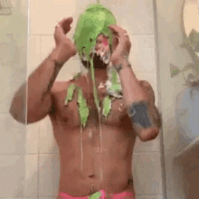 sillystooge: Pink thong pies and slime