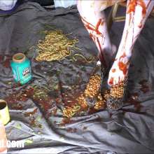CandyCustard: Danni can do it!  Super sexy savoury messy orgasm