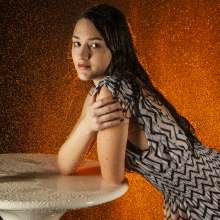 Jens German: Just one soaked girl.
