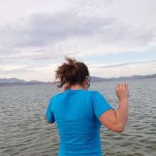 DungeonMasterOne: Free Video!  Maria gets wet in Lake Mead at umd20!