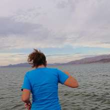 DungeonMasterOne: Free Video!  Maria gets wet in Lake Mead at umd20!