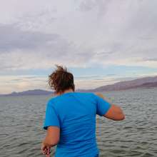 DungeonMasterOne: Free Video!  Maria gets wet in Lake Mead at umd20!
