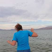 DungeonMasterOne: Free Video!  Maria gets wet in Lake Mead at umd20!