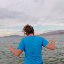 DungeonMasterOne: Free Video!  Maria gets wet in Lake Mead at umd20!