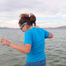 DungeonMasterOne: Free Video!  Maria gets wet in Lake Mead at umd20!