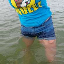 DungeonMasterOne: Free Video!  Maria gets wet in Lake Mead at umd20!