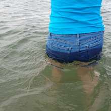 DungeonMasterOne: Free Video!  Maria gets wet in Lake Mead at umd20!