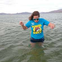 DungeonMasterOne: Free Video!  Maria gets wet in Lake Mead at umd20!