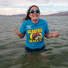 DungeonMasterOne: Free Video!  Maria gets wet in Lake Mead at umd20!