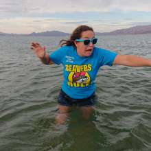 DungeonMasterOne: Free Video!  Maria gets wet in Lake Mead at umd20!