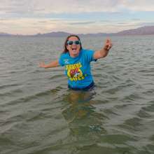 DungeonMasterOne: Free Video!  Maria gets wet in Lake Mead at umd20!