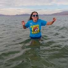 DungeonMasterOne: Free Video!  Maria gets wet in Lake Mead at umd20!