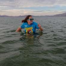 DungeonMasterOne: Free Video!  Maria gets wet in Lake Mead at umd20!