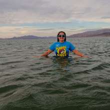 DungeonMasterOne: Free Video!  Maria gets wet in Lake Mead at umd20!