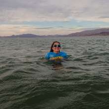 DungeonMasterOne: Free Video!  Maria gets wet in Lake Mead at umd20!