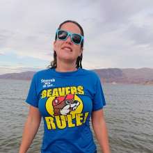 DungeonMasterOne: Free Video!  Maria gets wet in Lake Mead at umd20!