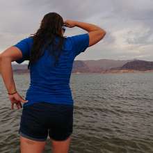 DungeonMasterOne: Free Video!  Maria gets wet in Lake Mead at umd20!
