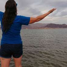 DungeonMasterOne: Free Video!  Maria gets wet in Lake Mead at umd20!