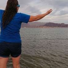 DungeonMasterOne: Free Video!  Maria gets wet in Lake Mead at umd20!