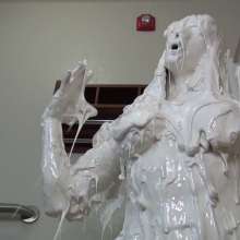 Jayce: SO much mallow, foam, sensory deprived IN white!