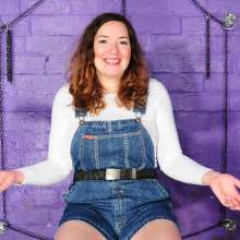 DungeonMasterOne: Maria's Questions: Mypierogatrive in shortalls gets plastered in mess!