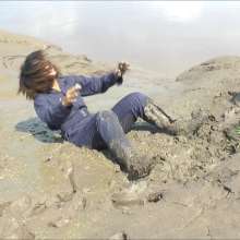 DungeonMasterOne: Friday and Chastity throw each other into the mud!