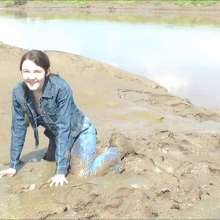 DungeonMasterOne: Friday and Chastity throw each other into the mud!