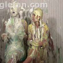 Anglefan: Two sisters get slimed in a short compilation video