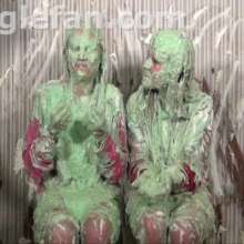 Anglefan: Two sisters get slimed in a short compilation video