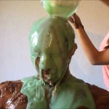 RevSlymsford: Antony's femdom humiliation..destroyed with mess by Mary