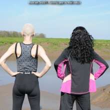 DungeonMasterOne: Honeysuckle and Susie in the mud in sportswear!