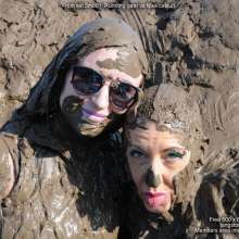 DungeonMasterOne: Honeysuckle and Susie in the mud in sportswear!
