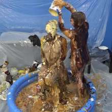 CustomFetish: Cleo Gets Her Fun Messy From Deanna (Wide)