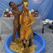 CustomFetish: Deanna Gets Messy Initiated by Cleo!  Cam 1 Wide