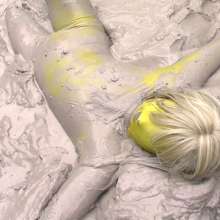 FOXY: Lot of mud with zentai