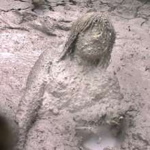FOXY: Lot of mud with zentai