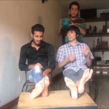 RevSlymsford: Tickling and Slimings: Saul Gets New Guy Carlos + Rafa