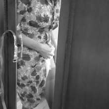 MadelineOasis: Authentic 1940's Day Dress and Slip Soaked
