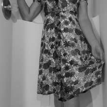 MadelineOasis: Authentic 1940's Day Dress and Slip Soaked