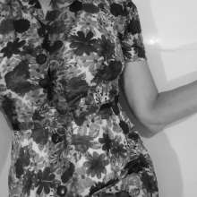 MadelineOasis: Authentic 1940's Day Dress and Slip Soaked