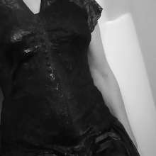 MadelineOasis: Oasis Video Authentic 1940's Lace Slip Dress and Corset