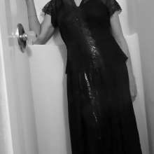 MadelineOasis: Oasis Video Authentic 1940's Lace Slip Dress and Corset