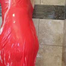 MadelineOasis: Taking a Full Shower in Authentic 1950's Slip