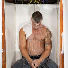 CandyCustard: Photoset: Luke Slimed Suit