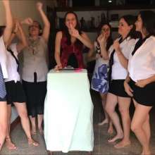 RevSlymsford: Pie Madhouse Schoolgirls Edition:  Rd 1: Carla V Dani