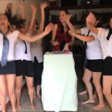 RevSlymsford: Pie Madhouse Schoolgirls Edition:  Rd 1: Carla V Dani