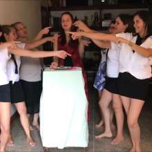 RevSlymsford: Pie Madhouse Schoolgirls Edition:  Rd 1: Carla V Dani