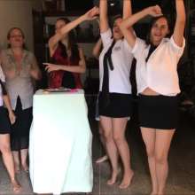 RevSlymsford: Pie Madhouse Schoolgirls Edition:  Rd 1: Carla V Dani