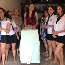 RevSlymsford: Pie Madhouse Schoolgirls Edition:  Rd 1: Carla V Dani