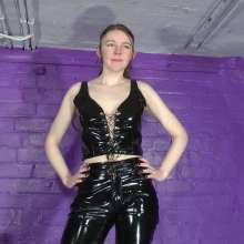 DungeonMasterOne: Chastity is PVC Girl Custard Target!